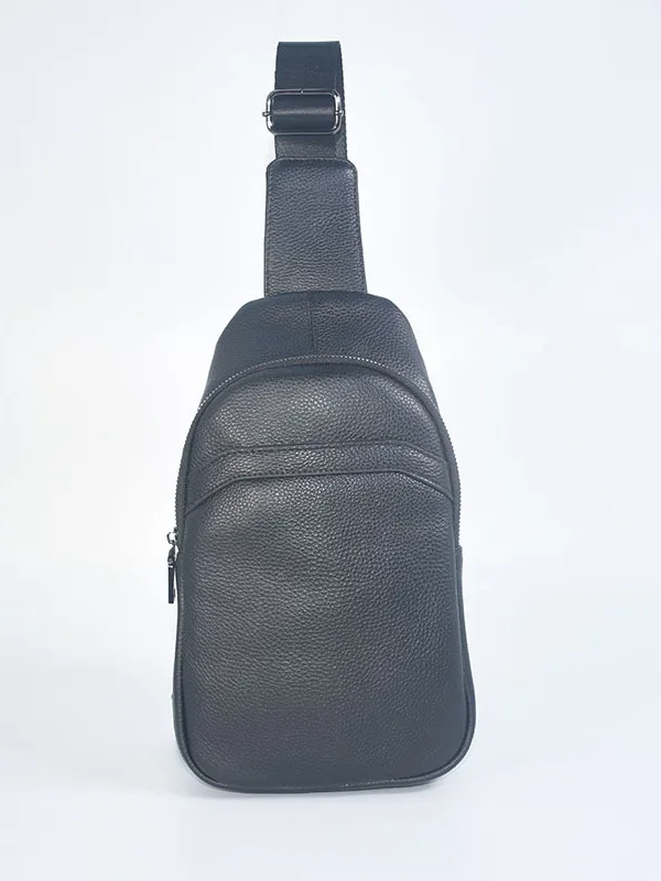 

Сумка через плечо из воловьей кожи в стиле ретро для мужчин, уличная повседневная дорожная нагрудная сумка, многофункциональная удобная кожаная сумка