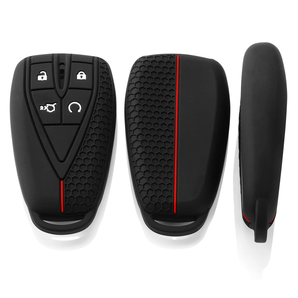 Silicone Car Remote Case KeyChain for Changan CS35 Plus CS55 PLUS CS75 PLUS Eado UNI-T UNI K Oushang X5 X7 EV Rubber Key Cover
