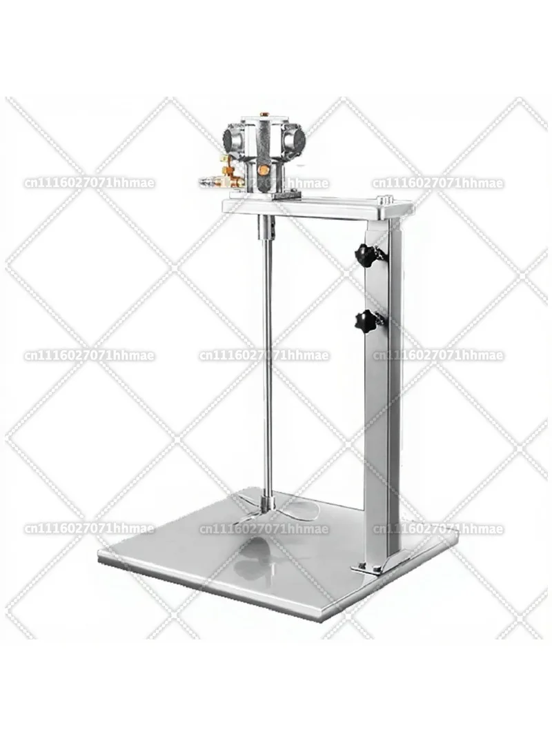 Industrial Pneumatic Mixer Glue Liftable Air Mixing Machine Paint Ink Agitator Stirrer 5 Gallon 60L Tank Liquid Dispersing Tool