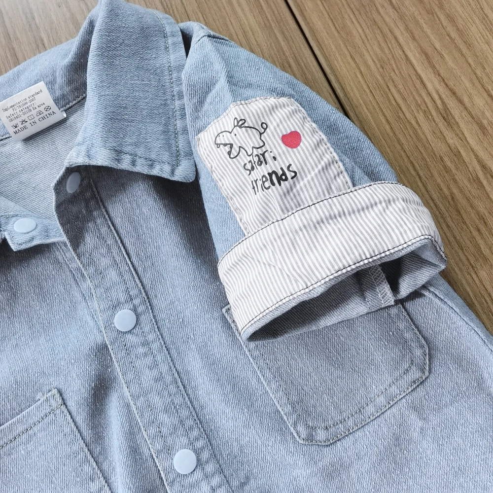 IENENS Newborn Clothes Jumpsuits Baby Cotton Rompers Short Sleeves One-pieces 0-18 Months Soft Suits Toddler Clothing Sets