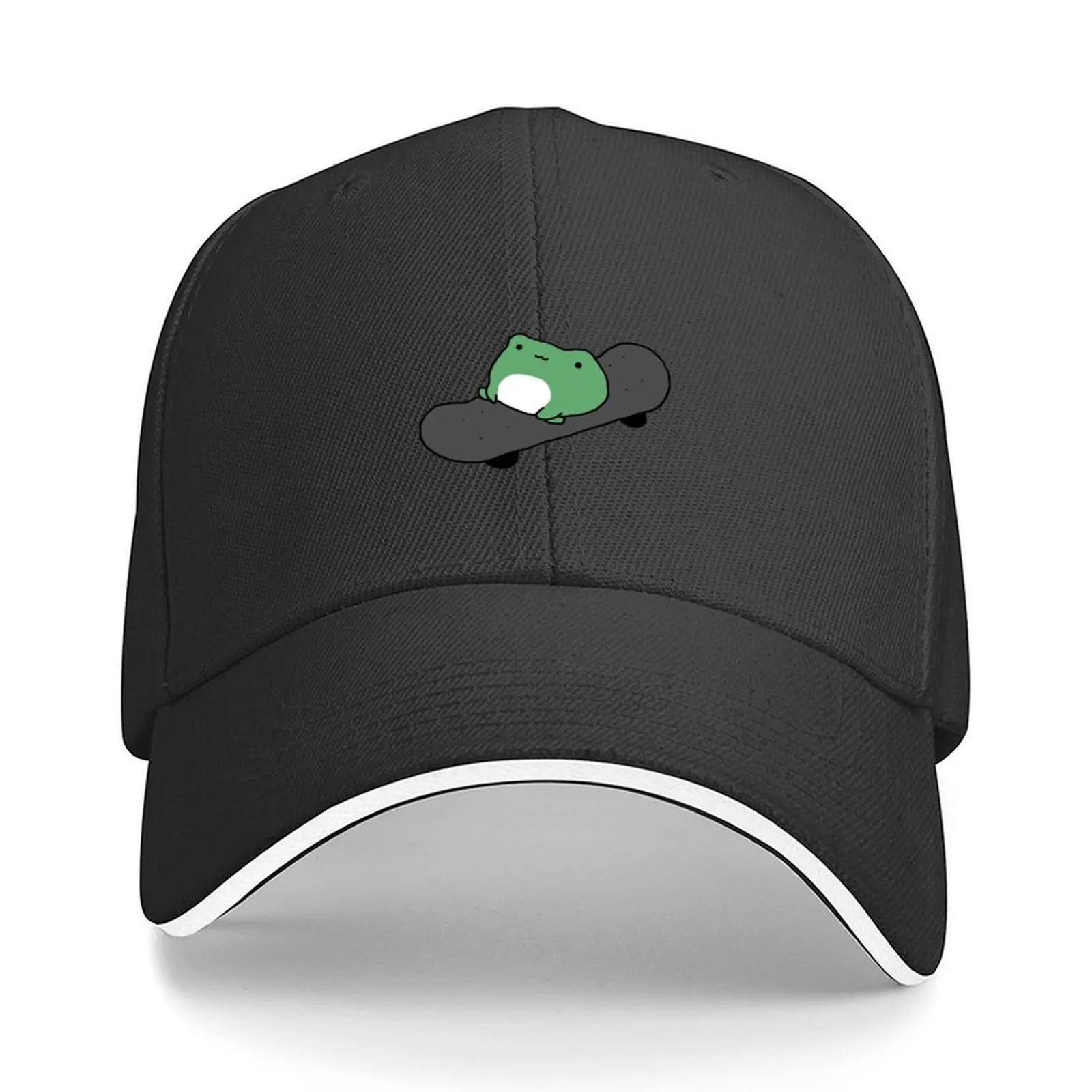 

Frog on skateboard Baseball Cap custom caps Hat Baseball Cap Luxury Hat Unique hats Caps For Men Women's