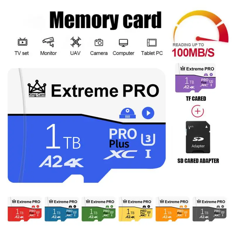 

Memory Card 32GB 64GB 256GB 512GB EVO Plus Flash Mini SD Card 128GB Class 10 UHS-I High Speed Miicro TF Card For Phone Tablet N