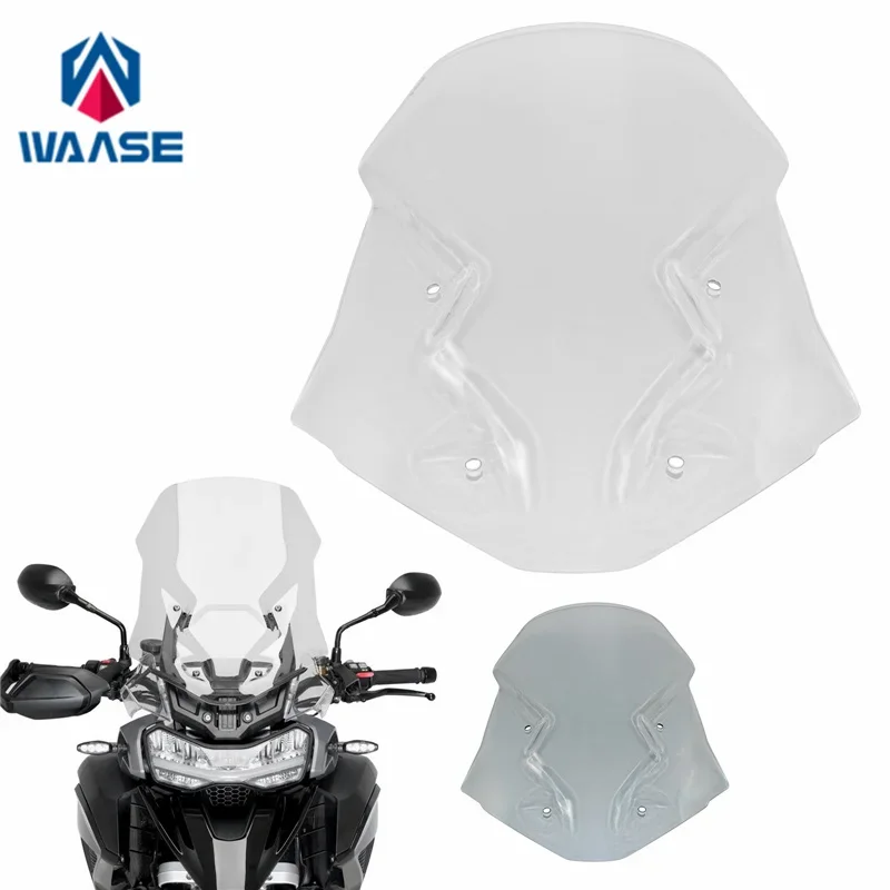 WAASE For Triumph Tiger 1200 GT ALL model 2022 2023 2024 Windscreen Windshield Wind Deflector Screen Visor Glass Spoiler Fairing