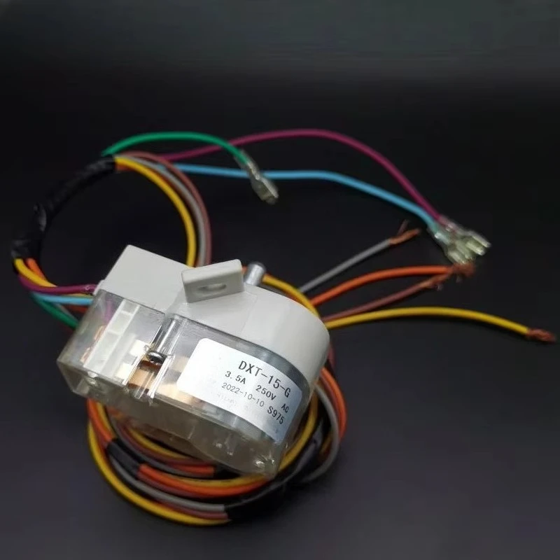 1Pc for Midea Washing Machine Timer 7-wire Slant Ear Pegasus DXT-15-G 3.5A250V Washing Timer Switch