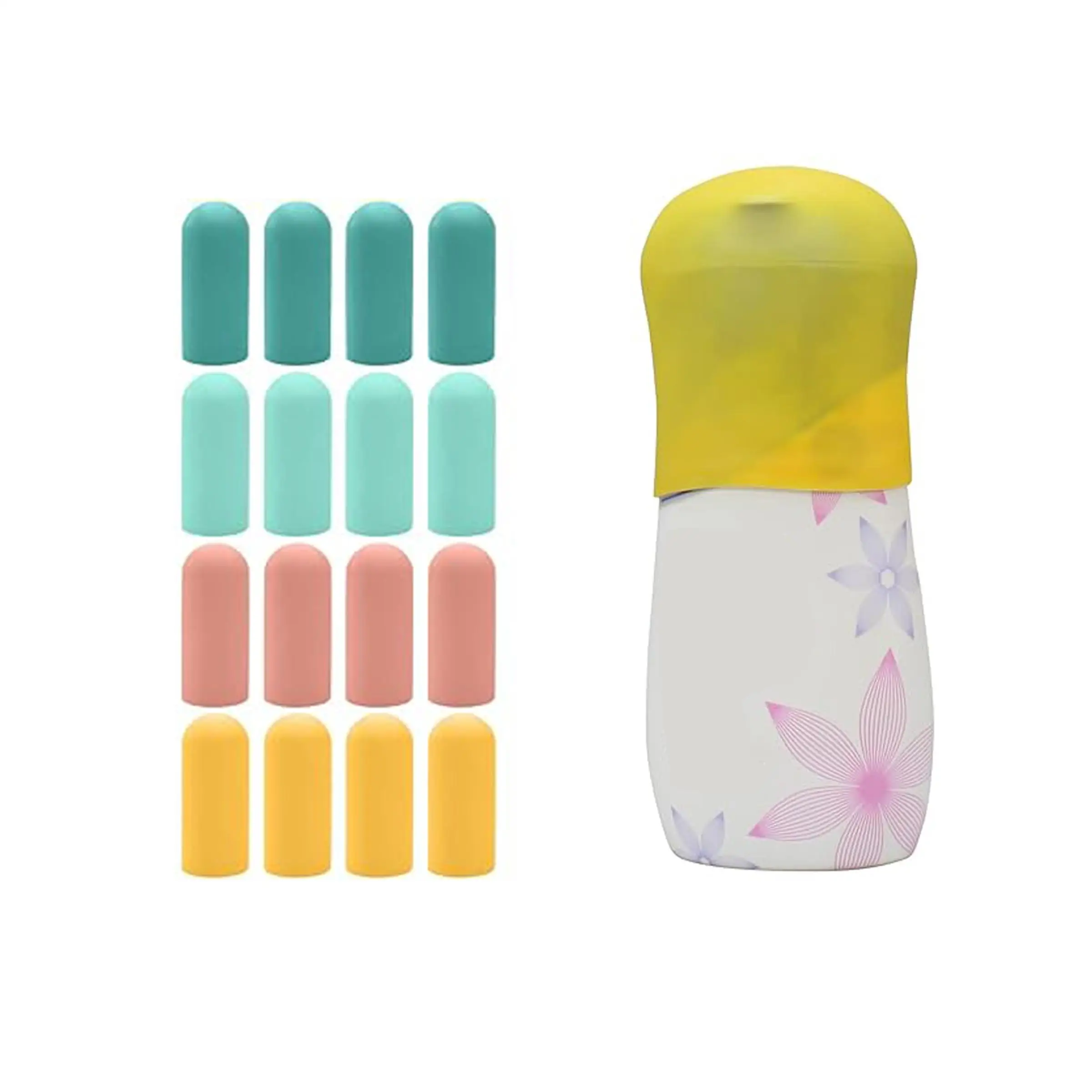 Men'S Accessories Essentials - 16 Penutup Botol Silikon, Perlengkapan Perjalanan