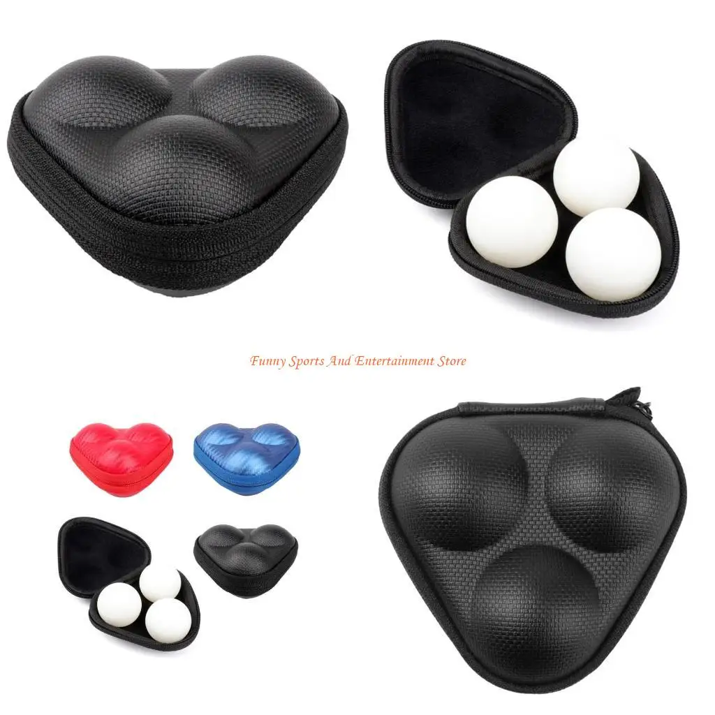 

C4DE Exquisite PU Leather 3 Ping-Pong Bage Bag Box Lift для утренней тренировки