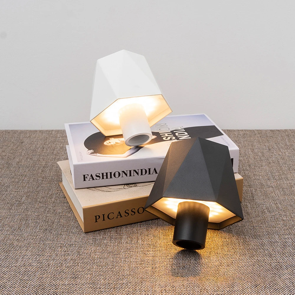 LED زجاجة النبيذ ضوء المعين عكس الضوء USB قابلة للشحن لشريط مطعم غرفة الدراسة حفلة سطح المكتب زجاجة النبيذ الإضاءة المحيطة #1