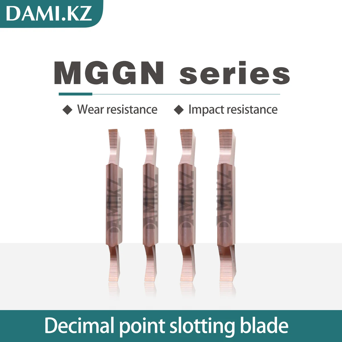 

CNC Tool Stainless Steel Grooving Inserts MGGN100/120/130/140-JM LF6018 Machining Center Cutting Tool MGGN Series Slotted Blades