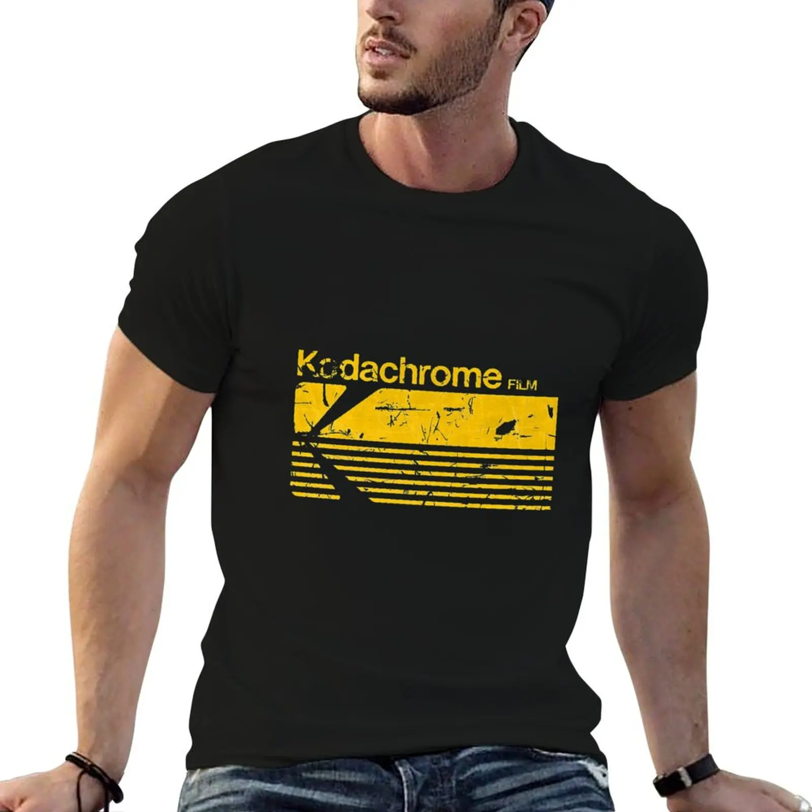 

KODACHROME T-Shirt man t shirts graphic t shirts for man slim fit T-Shirt