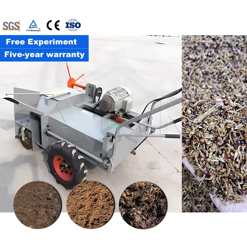 LANE Farmland Edible Fungus Planting Machine Hot Sell Manual Mushroom Compost Turner Machine