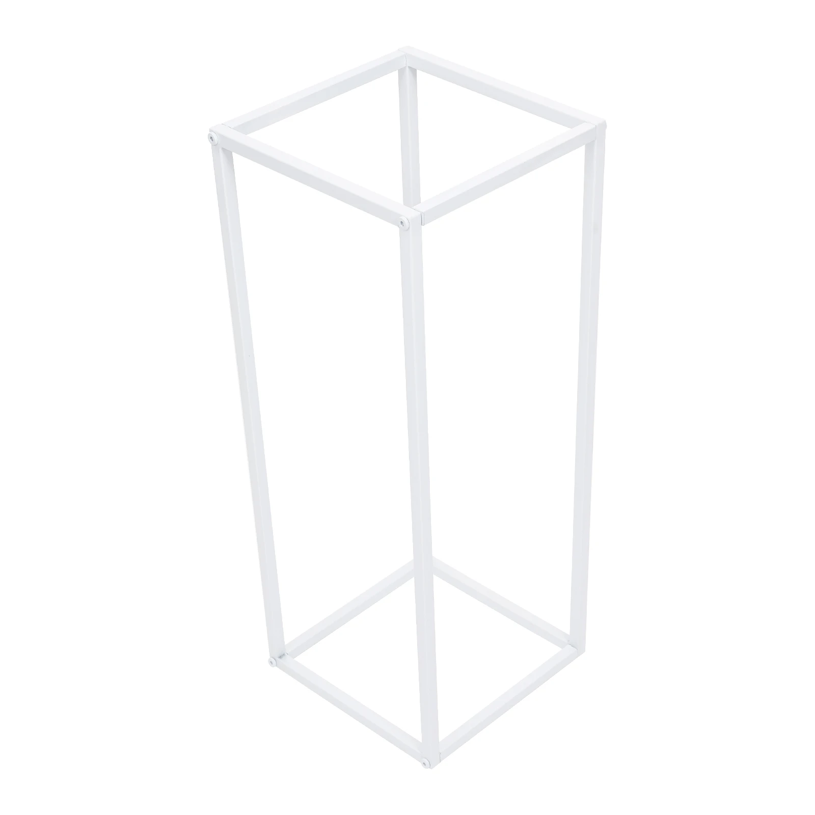 Juego de arco de boda (soporte de arco de 6,56 pies y soporte de flores de metal de 60 cm de alto), para bodas, fiestas de cumpleaños, decoración navideña, blanco