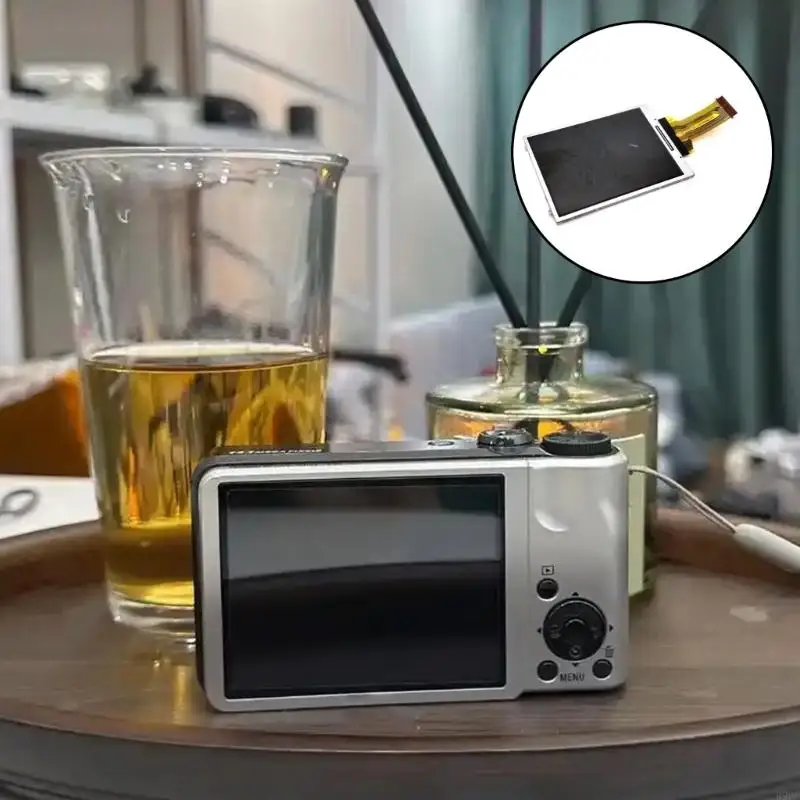 

Replacement LCD Screen for H55 HX5 Cameras High Resolution Display Easy Installation Durability Anti Scratch 896C