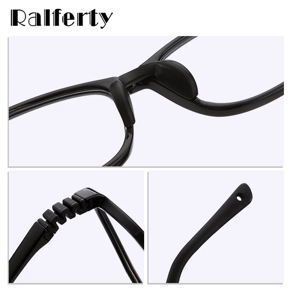 Ralferty 2 In 1 Kids Sunglasses Polarized Clips On Glasses Child 0 Diopter Prescription Optic Myopia Eyewear Frame Glasses Chain