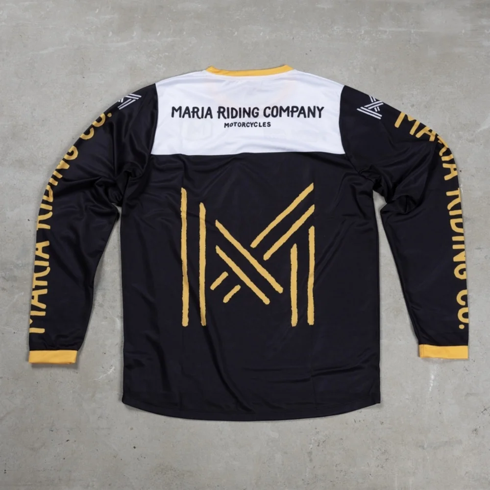 2024 Maria Tiger Motocross Jersey Cycling Clothes MTB Enduro Off Road Shirt Downhill Sportswear Motorcycle T-shirts Long Sleeve