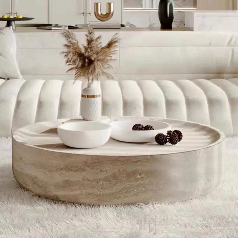 

Wood Antique Coffee Table Japanese Simple Round Cheap Coffee Table Unique Minimalist Designer Nordic Meubles Patio Furniture