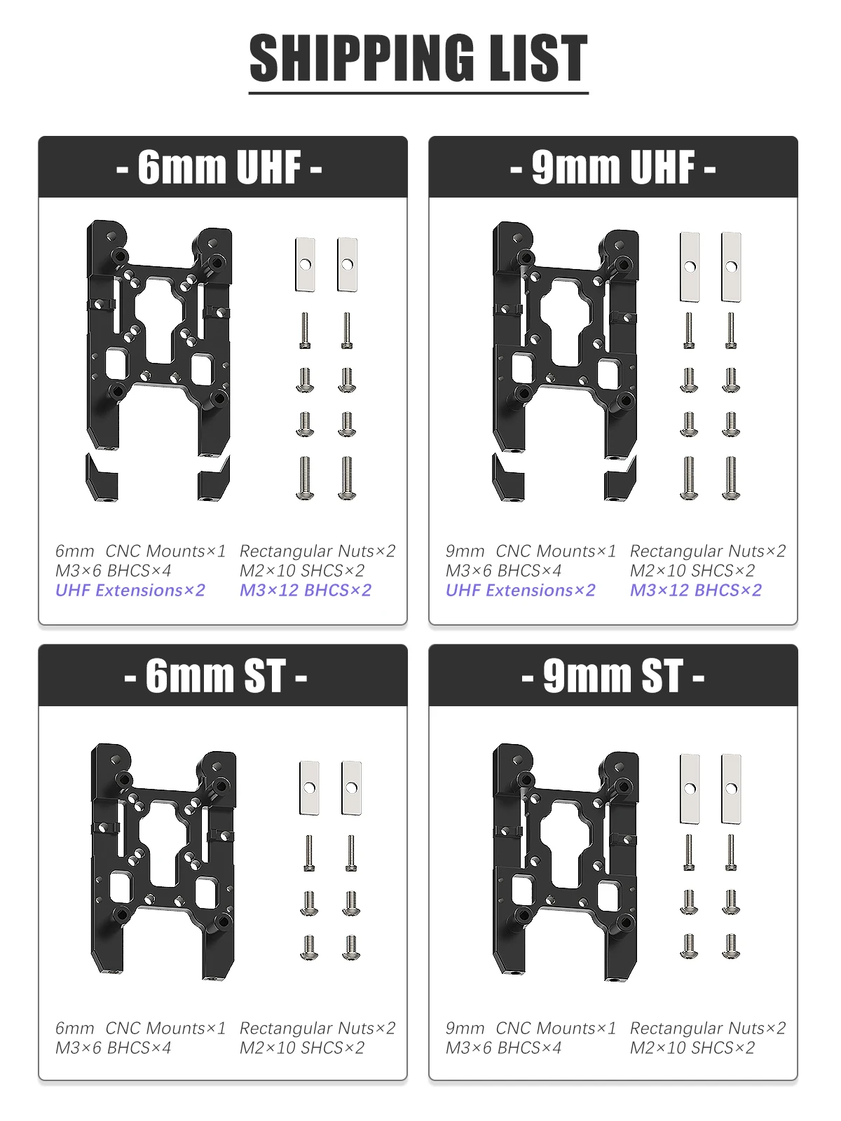 1PCS Cartographer IDM Scanner Levelling Sensor 6mm/9mm CNC Metal Bracket for VORON 2.4/Trident 3D Printer Beacon 6061 Aluminium