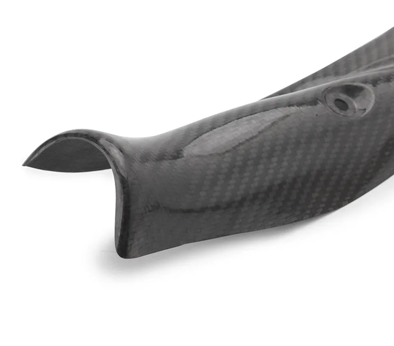 Motorcycle Exhaust Middle Link Pipe Carbon Fiber Heat Shield Cover Guard Anti-Scalding Shell Fit For Kawasaki Z900 Ninja 900 view 3