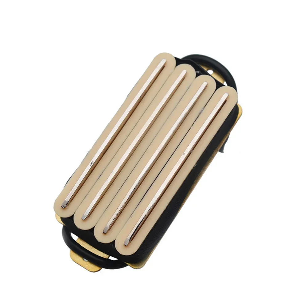 4 Wire Four Coils Pickup 2 Dual Blades Humbucker For ST TL LP Electric Guitar With Connecting Wires Stringed Instruments Parts