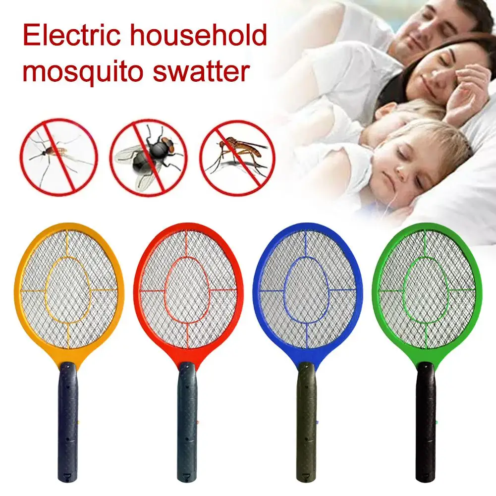 

Electric Fly Insect Bug Zapper Bat Portable Handheld Outdoor Bedroom Swatter Mosquitos Fly Killer Pest Racket Insects Insec H7g0