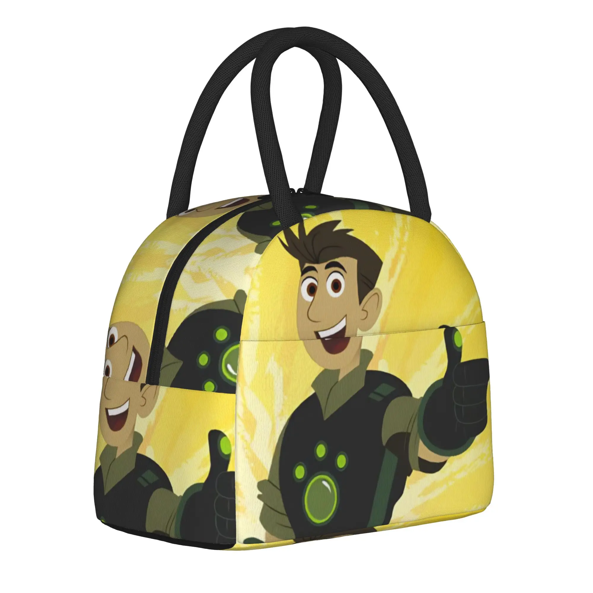 Lunch Boxes Wild Kratts Cartoon Merch  Food Box New Arrival Cooler Thermal Lunch Box For Travel