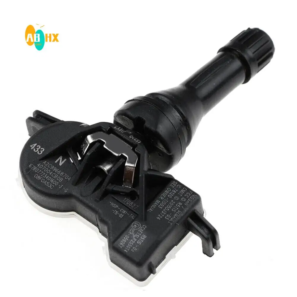 

ABHX-1PCS TPMS Tire Pressure Sensor 407004CB0B For Nissan Qashqai J10 J11 X-Trail NV200 Leaf Juke Note For Lada Vesta Granta