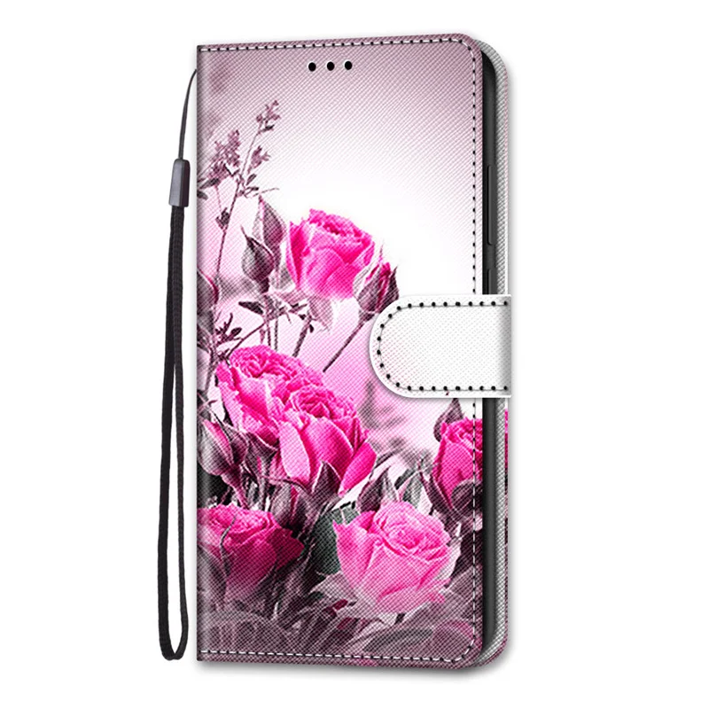 A50 SM-A505F Case For Samsung Galaxy A50 Phone Cover Painted Wallet Flip Etui For Samsung Galaxy A 50 A30S A10 A20 A40 A70 Case