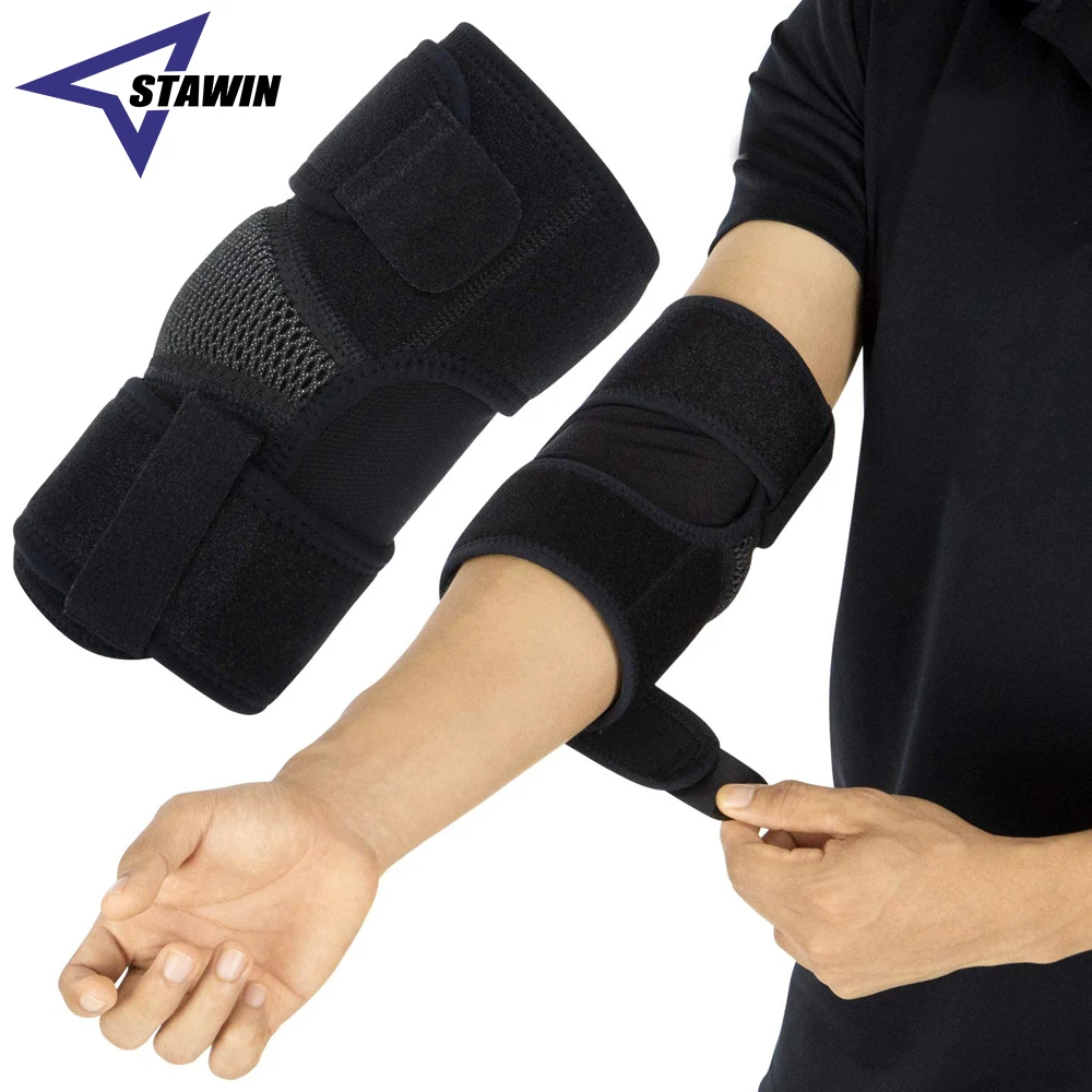 

1 PC Men Women Neoprene Compression Sleeves Elbow Brace Wrap for Tendonitis Bursitis Left Right Arm Support Epicondylitis Golfer