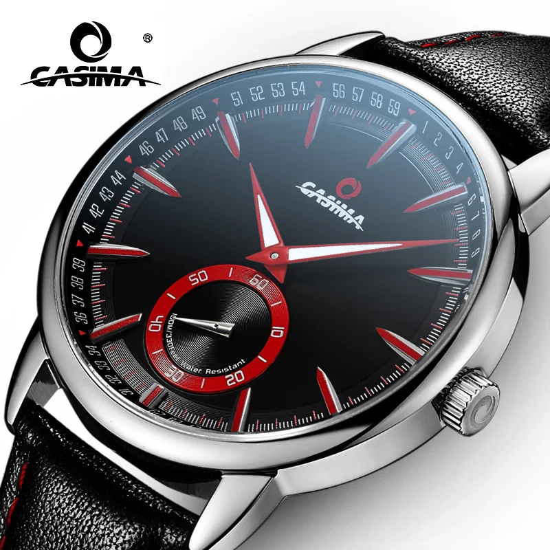 CASIMA Men's Quartz Movement Watch, Waterproof with Calendar,Simple Trend, Fashionable, Joker, Luminous, Model ST-8304-1019