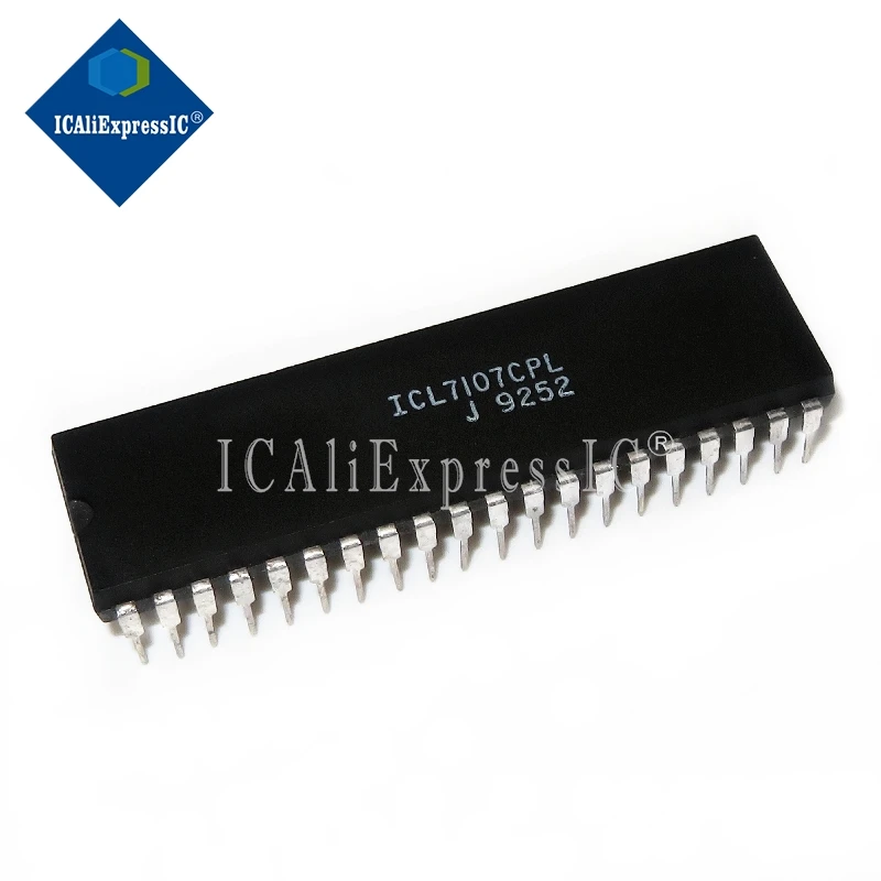 10pcs/lot ICL7107CPLZ ICL7107CPL ICL7107 = DH7107GP HN7107CPL WS7107CPL DIP-40 In Stock