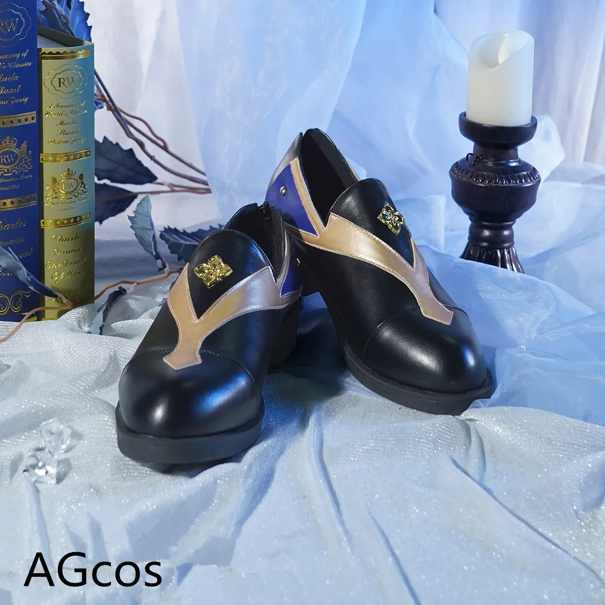 

AGCOS Presale Game Genshin Impact Kamisato Ayato Cosplay Shoes