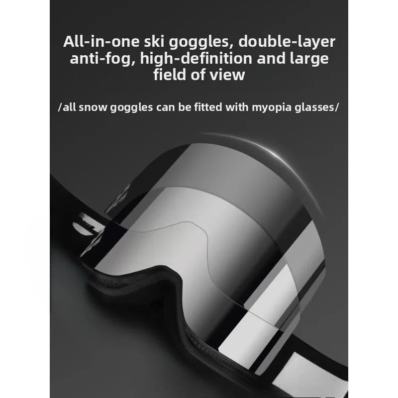 Professional Integrated Ski Helmet & Goggles - Complete Snowboard-Specific Protective Gear Set for Men & Women