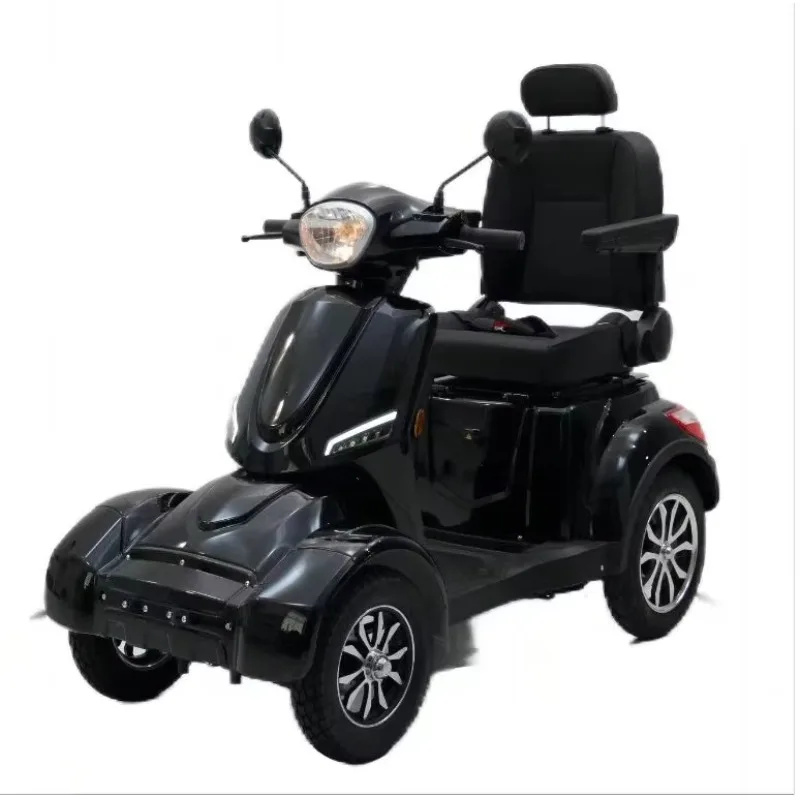 

Modification Good Capacity Powerful Mobility Electric Scooter Model Pika-N 4wheels 1000W 25km/h Quad Bike Moped Electric Quau