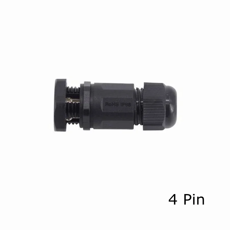 IP68 กันน้ํา Connector สายไฟ 2 ขา 3 ขา 4 ขา M16 Sealed Terminal High-Power ขั้วต่อกันน้ํา