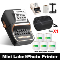 20-50mm Labeling Machine Thermal Printer Convenient Mini Portable Bluetooth Sticky Note Photo Printing Home Office Use Machine