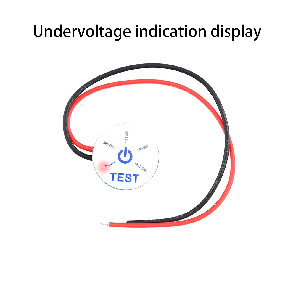 1S 2S 3S 4S 5S 6S litio LiFePO4 Test di capacità della batteria indicatore di livello di potenza Display a LED per carica di utensili elettrici