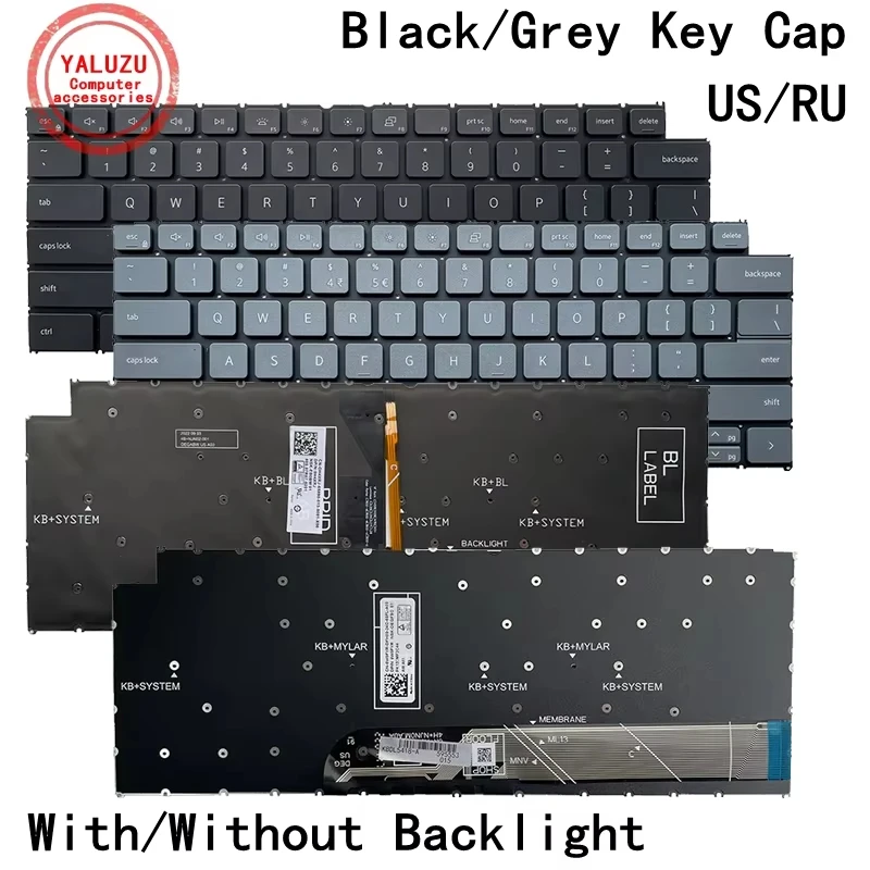 US/RU NEW Laptop Keyboard For Dell Latitude 3320 3330 3420 E3420 3430 P144G Vostro 13 5310 5320 5325 14 3420 3425 3430 3435