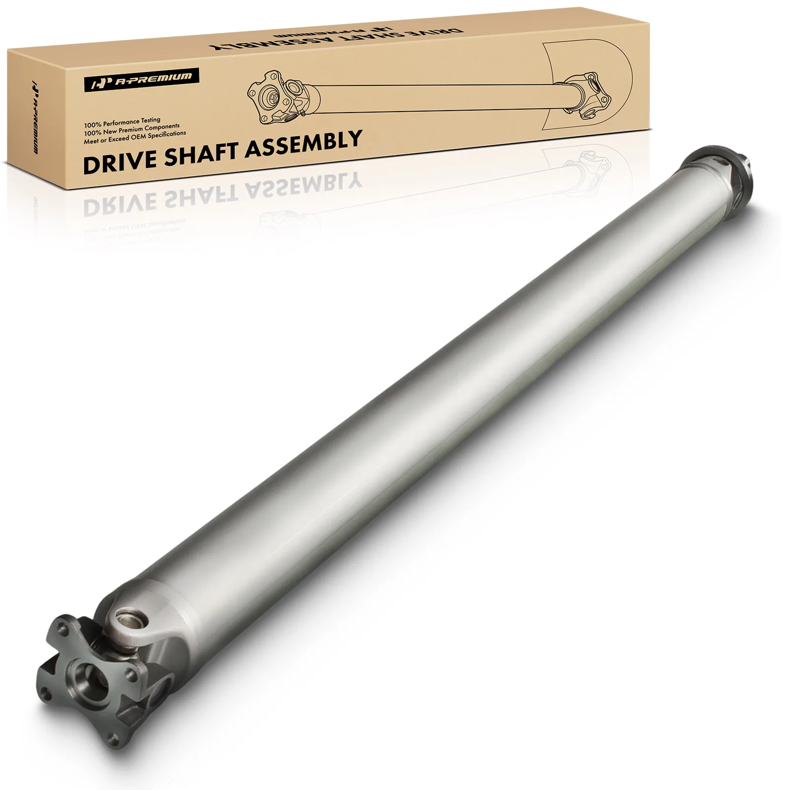 A-Premium Rear Driveshaft Prop Shaft Assembly for Ford E-150 2008-2014 E-250 E-350 Super Duty 2009-2014 E-150 Econoline 2008