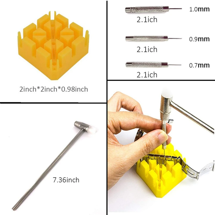 Watch Repair Tool Kit, Watchmaker'S Tools Watchs Band Link Pin Set