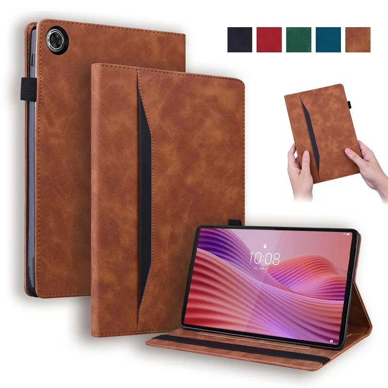 

For Lenovo Tab One Case 8.7 inch Luxury Wallet Stand Tablet Funda For Lenovo Tab One 8.7 / Lenovo Tab K9 Case TB305XU TB305FU
