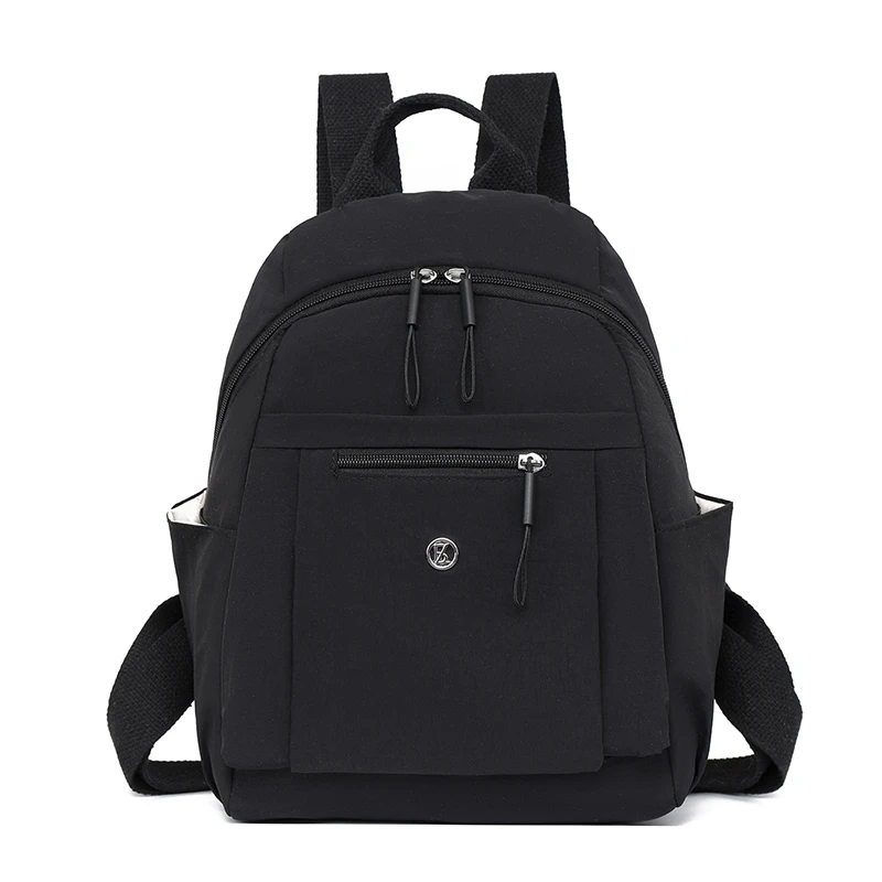 نمط جديد لصيف 2025 حقيبة كروس نسائية خفيفة الوزن وقابلة للطي من النايلون حقيبة ظهر محمولة كاجوال