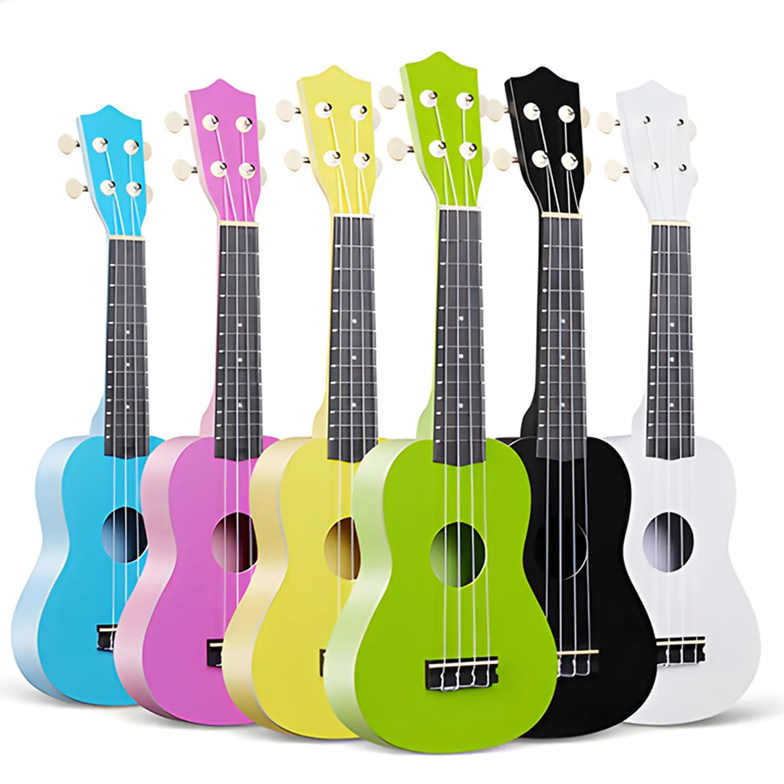 21 Inch Lightweight All-Weather Hawaiian Ukulele with Bag, Strap, Capo & Accessories for Beginners Adults Teens