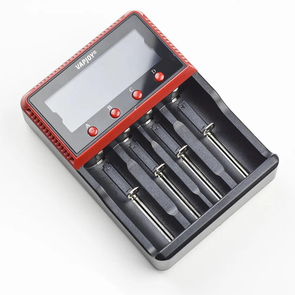 Imagem -04 - Carregador de Bateria com Displays Lcd Slot Tensão Corrente Tempo de Carregamento tipo para 18650 26650 1.2v Nimh Nicd aa Aaa