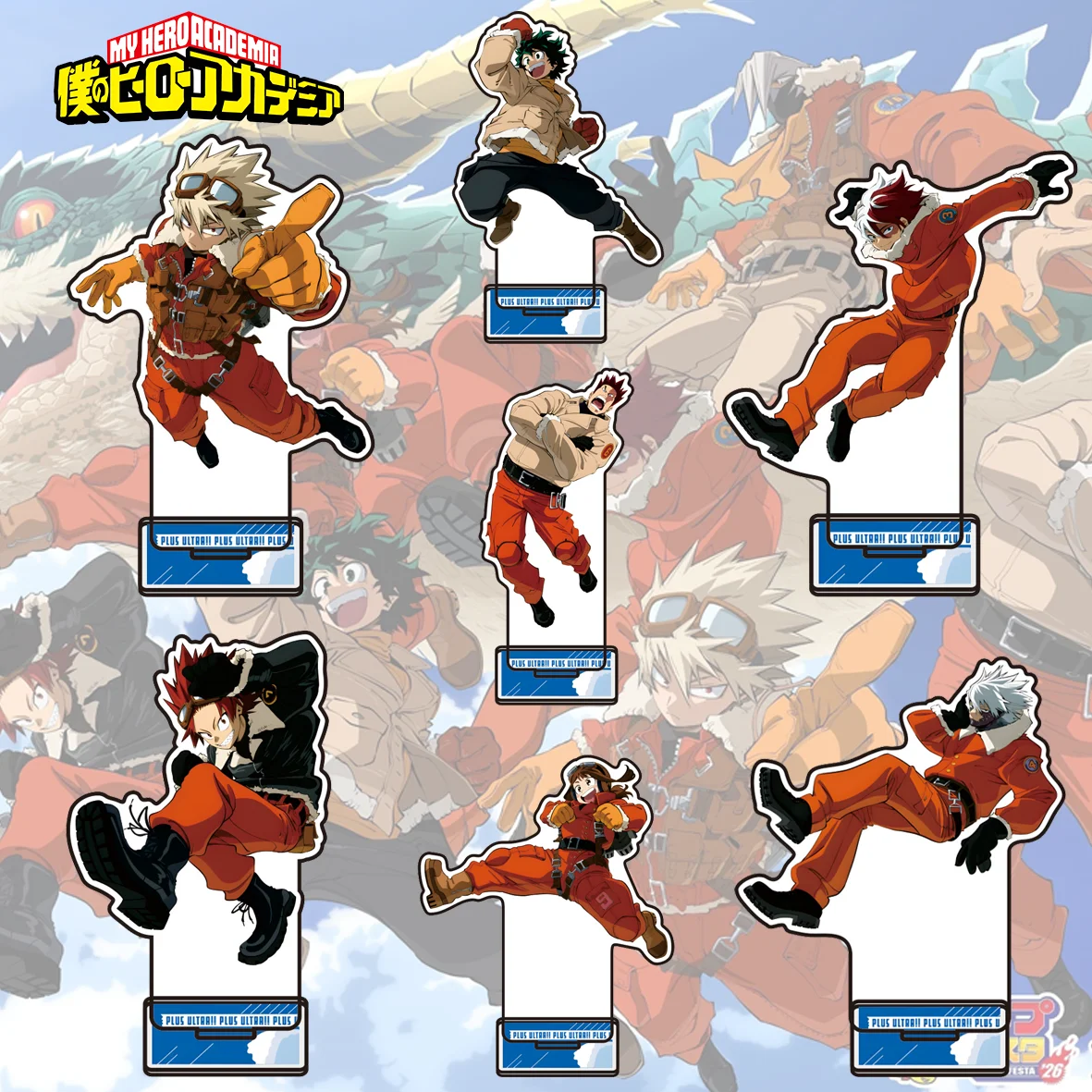 My Hero Academia 15cm Anime Acrylic Stand Bakugou Tabletop Decorations Lucifer Accessories Decor Gifts Exquisite Product