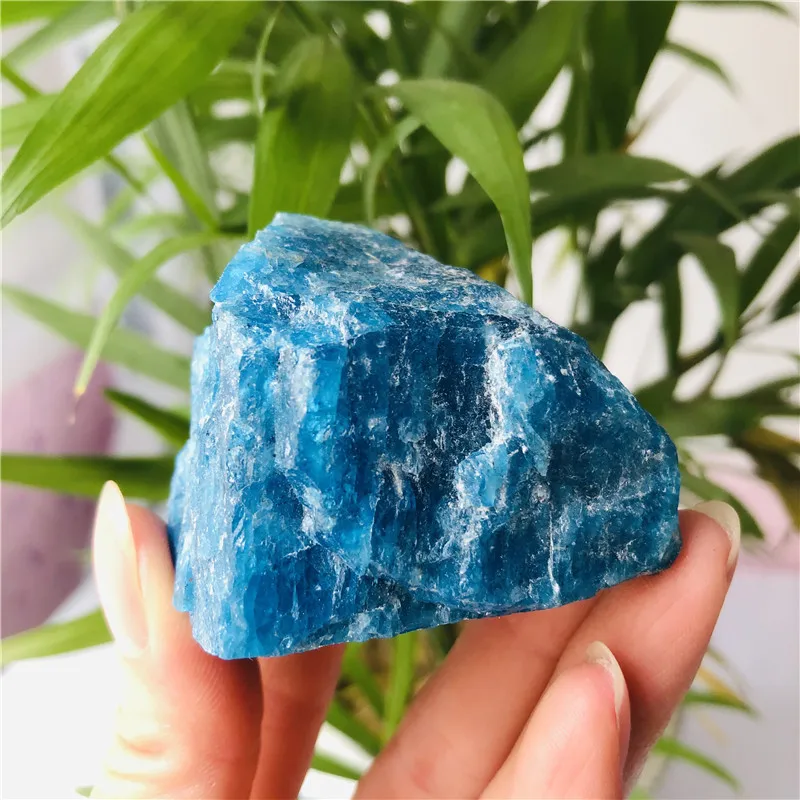 50-1000g Blue Green Apatite Crystal Stone Natural Rough Mineral Specimen