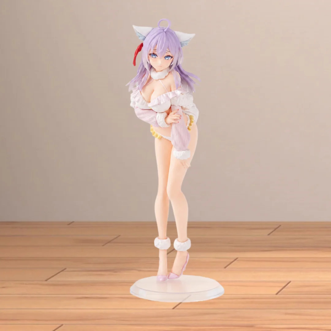 Figura Coleccionable de Anime de 25 cm, Chica Tímida Junto a la Mesa, Alya, Chica Zorra, Adorno Sexy, Figura de Bikini, Modelo Adulto, Juguete, Regalo para Adultos
