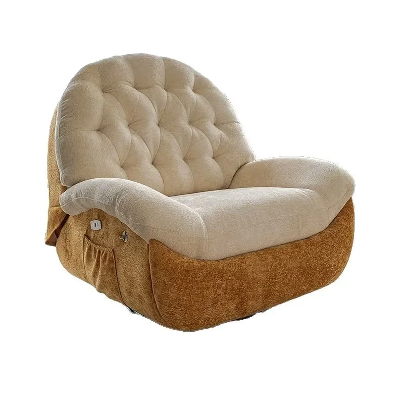 

Modern single electric sofa simple leisure living room bedroom reclining and sleeping multi-functional lazy reclining chair sofa