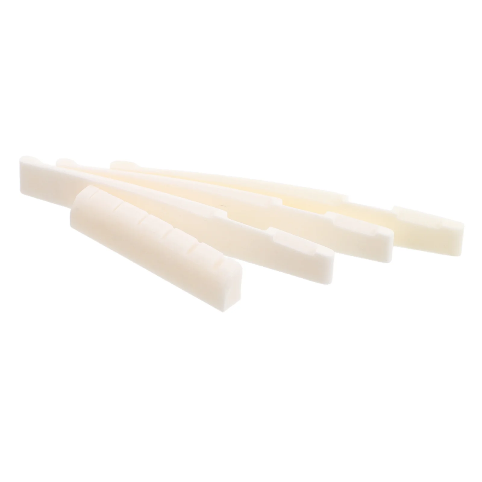 

1 Set Guitar Saddle Nut Replacement For Acoustic Folk Guitar Durable Ox Bone Material Bridge Parts String Instrument Accessories