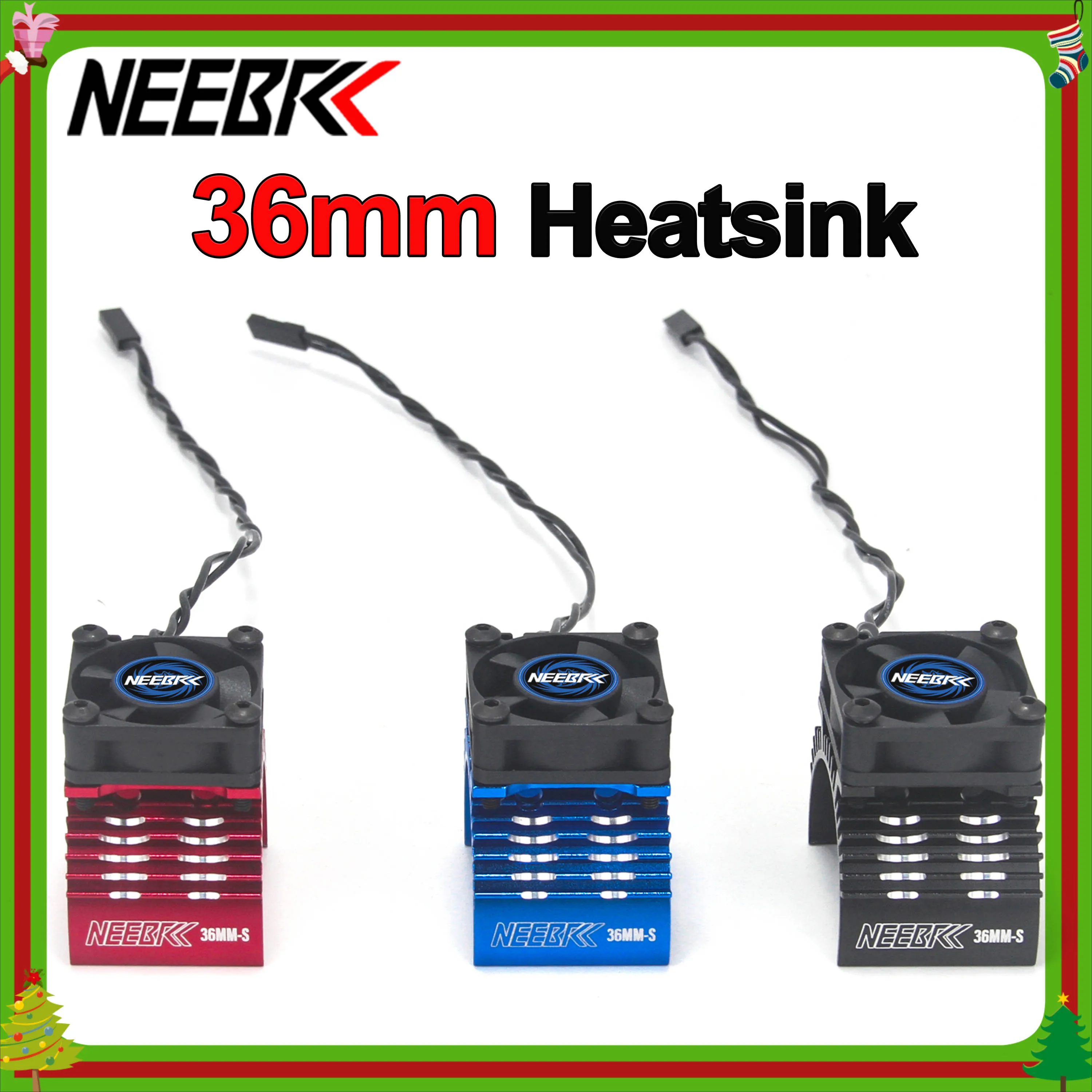 Brushless Motor 3650 - NEEBRC 36MM Metal Heatsink 30mm Motor