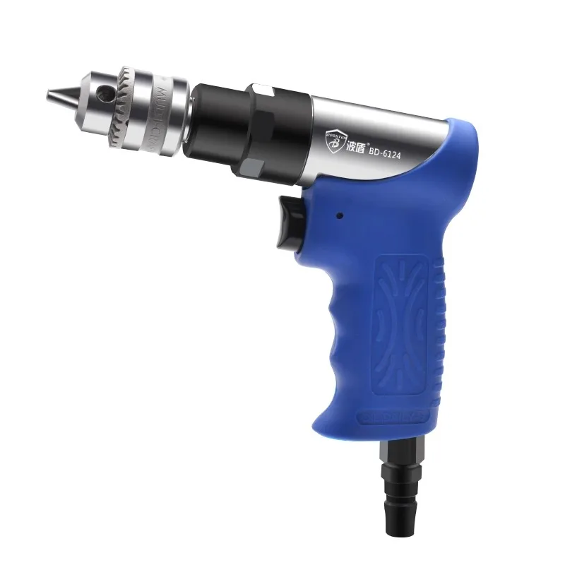 Bodun 6mm Pneumatic Aviation Drill 0.6-6mm High-Precision Air Drill High Concentricity Air Drill Bd-6124