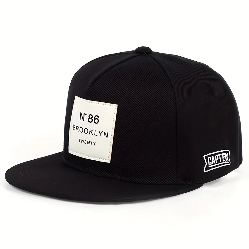 Unisex BROOKLYN Label Hip-Hop-Hüte für Frühling und Herbst, verstellbare, lässige Snapback-Baseballkappen, Sonnenschutzhut für den Außenbereich – Detail 6